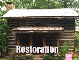 Historic Log Cabin Restoration  Grady County, Georgia